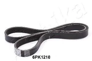 Ремень поликлиновый(приводной) ASHIKA 112-6PK1210