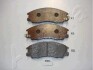Колодки тормозные дисковые (комплект 4 шт.) ASHIKA 50-H0-006 (фото 1)
