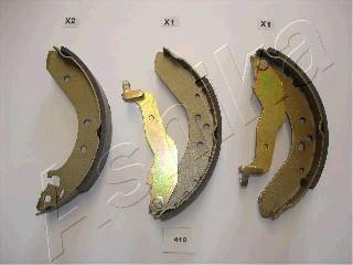 Колодки гальмівні барабанні (комплект 4 шт) ASHIKA 55-04-410