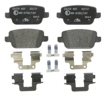 Комплект тормозных колодок из 4 шт. дисков ATE 13.0460-2737.2