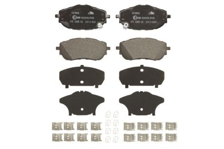 Комплект тормозных колодок ATE 13.0460-3868.2