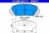 Комплект гальмівних колодок з 4 шт. дисків ATE 13.0460-5617.2 (фото 1)