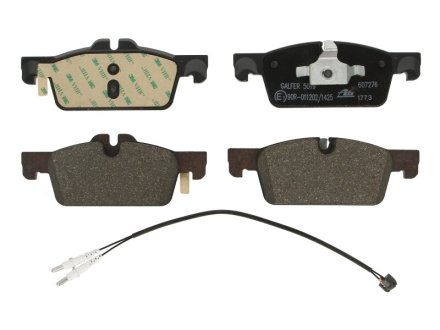 Колодки тормозные дисковые, к-кт ATE 13046072762