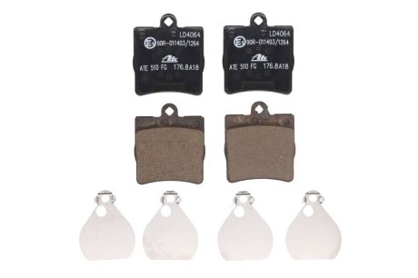 Тормозные колодки, дисковые ATE 13047040642
