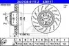 Гальмівний диск складається з двох частин ATE 24013601172 (фото 1)