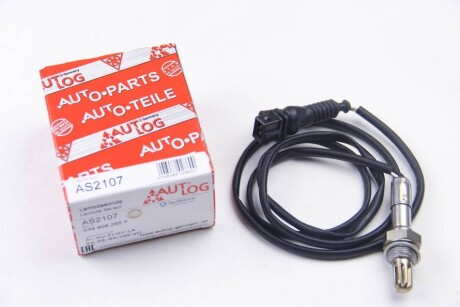 Лямбда-зонд (3 пров., 710mm) AUDI 100/80/A6/VW PASSAT 1.8-4.2 85-99 AUTLOG AS2107