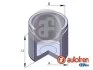 Поршень гальмівного супорта AUTOFREN D025109
