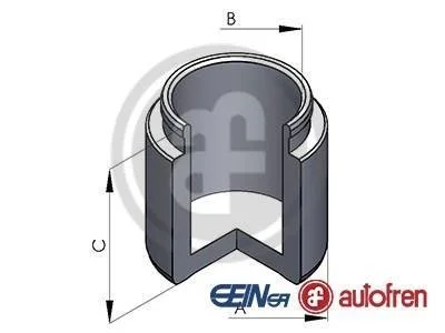 Поршень тормозного суппорта AUTOFREN D025291