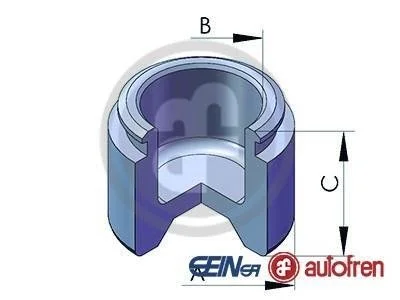 Поршень тормозного суппорта AUTOFREN D025345