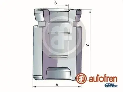 Комплект поршнів супорта AUTOFREN D025432 (фото 1)