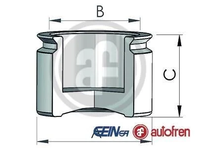 Поршень гальмівного супорта AUTOFREN D025444