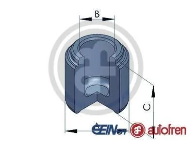 Поршень тормозного суппорта AUTOFREN D02552