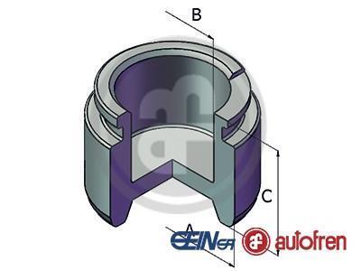 Поршень супорта зад. W220 98- (46x29mm)(ATE) AUTOFREN D025586