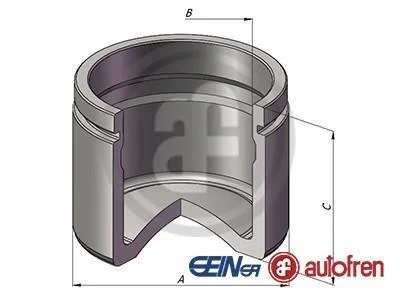Поршень супорта пер. BMW 1/2/3/4 (54x52mm)(Bosch) AUTOFREN D025598