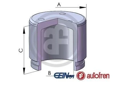 Поршень тормозного суппорта AUTOFREN D02572