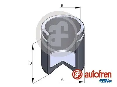 Поршень супорта пер. Jumper II/Boxer 06-/Ducato 11-/Movano C 21-(50x60mm)(Brembo) AUTOFREN D025730 (фото 1)