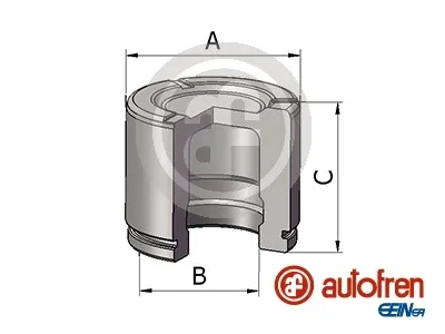 Поршень супорта пер. Jumpy III/Expert 16-/Vivaro C 19- (66x51mm)(ATE) AUTOFREN D025785