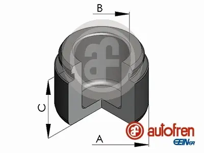 Поршень супорта пер. C167 18-/Megane II 04- (40x29mm)(Brembo) AUTOFREN D025788 (фото 1)