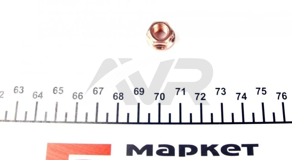 Гайка коллектора випускного MB OM611/612/642/646/651 (M8x1.25mm) AUTOTECHTEILE 100 1420 (фото 1)