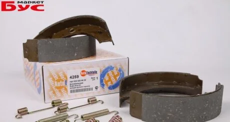 Колодки стоянкового гальма AUTOTECHTEILE 1004259