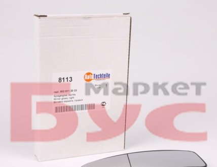 Вставка зеркала, правая AUTOTECHTEILE 100 8113