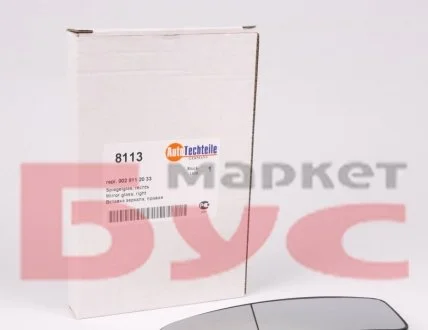 Вставка зеркала, правая AUTOTECHTEILE 100 8113