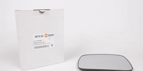 Вставка зеркала с подогревом, правая AUTOTECHTEILE 385 7002