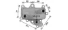 Радиатор масляный Fiat Doblo (10-), Tipo (16-)/Jeep Renegade (15-)/Opel Combo (1 AVA COOLING AL3152 (фото 3)