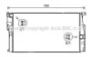 Радиатор, система охлаждения двигателя AVA COOLING BW2455 (фото 1)