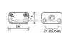 Радиатор масляный КПП X5 E53 (00-) AVA AVA COOLING BW3406 (фото 1)