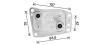Радіатор масляний Citroen Jumper (06-), Jumpy (16-)/Peugeot Boxer (06-), Expert (16-)/Ford Focus (11-), Kuga (13-) 2.0 BLUEHDI AVA AVA COOLING CN3327 (фото 3)