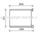 Радиатор отопителя салона Peugeot 308 1,4-1,6i 1,6 2,0HDI 07>10/09, Citroen C3 Picasso 09>. AVA COOLING CN6281 (фото 1)