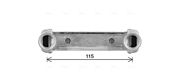 Радіатор опалювача салону PSA Jumpy Expert 16>, C4 Picasso 13>, 5008 16> AVA COOLING CN6339 (фото 1)