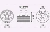Радіатор масляний Nissan X-Trail (01-), Navara D22 (97-) 2.2 dCi, 2.5 dCi AVA AVA COOLING DN3443 (фото 1)