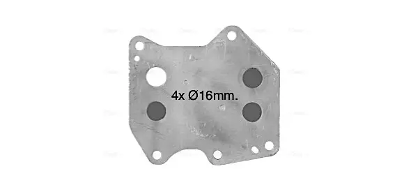 Охолоджувач оливи AVA COOLING FD3669 (фото 1)