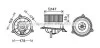 Вентилятор отопителя салона Ford Connect 1,8DI-TDCI 02>, Mondeo III man AC. AVA COOLING FD8495 (фото 1)