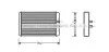 Радиатор отопителя салона Citroen Jumper Fiat Ducato Peugeot Boxer 2,0d 2,2d 2,8d 02>. AVA COOLING FTA6265 (фото 1)