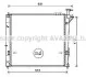 Радиатор охлаждения двигателя Hyundai Santa fe 2,2d 06>, 2,0d 2,2d 13> AVA COOLING HY2346 (фото 1)