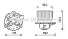 Вентилятор отопителя салона Kia Ceed (07-), Hyundai Elantra (06-). AVA COOLING HY8553 (фото 1)
