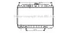 Радиатор охлаждения двигателя Hyundai Santa fe I 2,0i 2,0d 2,7i AT AVA COOLING HYA2110 (фото 2)