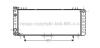 Радіатор, Система охолодження двигуна AVA COOLING JE2002 (фото 1)