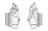 Радіатор масляний (с корпусом) MB C-Class W203 (00-), E-Class W211, W212 (02-) 3.0i, 3.5i AVA AVA COOLING MS3688H (фото 1)