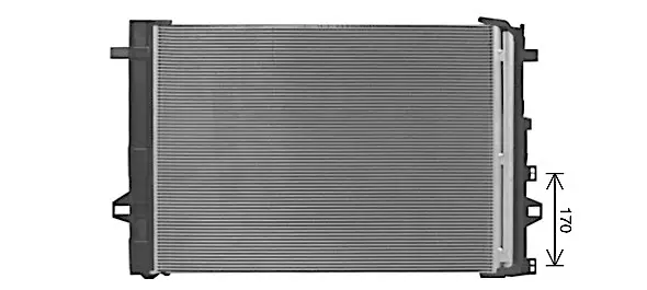 Радіатор кондиціонера AVA COOLING MS5716D (фото 1)
