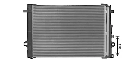 Радіатор кондиціонера AVA COOLING MS5716D