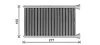 Радіатор обігрівача MB C-Series (14-), E-Series (16-), G-Series (18-) AVA AVA COOLING MS6780 (фото 3)