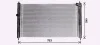 Радіатор охолодження двигуна Mitsubishi ASX 1,6i, Lancer X 1,6i 1,8i MT (MT227 AVA COOLING MT2276 (фото 2)