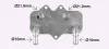 Радиатор масляный Opel Astra (98-), Vectra (02-), Zafira (99-) 2.0 DTI, 2.2 DTI AVA COOLING OL3704 (фото 1)