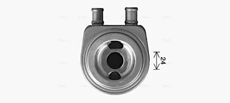 Охолоджувач оливи AVA COOLING PE3422