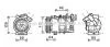 Компрессор кондиционера Renault Magane III, Scenic III (09-) 1.9DCi, 2.0TCe (RTA AVA COOLING RTAK492 (фото 1)