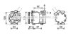 Компрессор кондиционера Renault Logan (05-), Sandero (08-) 1.4i, 1.6i AVA COOLING RTAK619 (фото 1)